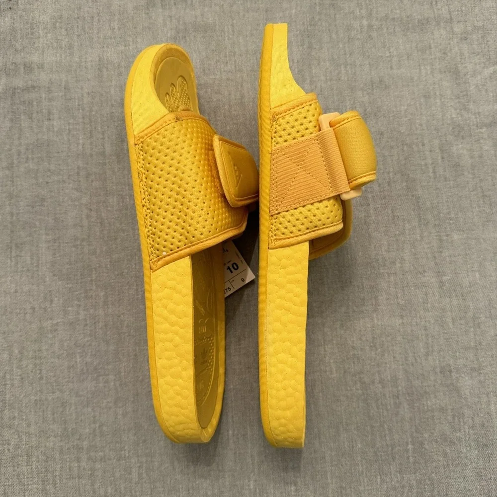 Adidas Pharrell‎ Williams Chancletas Hu Men's Size 9 Human Race Slides Sandals